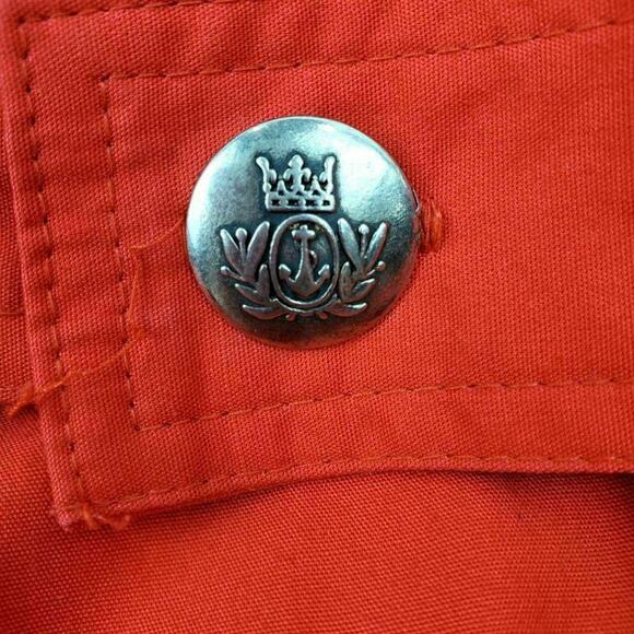 Mulberry Street Womens Jacket Coat Red Hook Loop Pockets Long Sleeve Buttons S - Picture 8 of 12